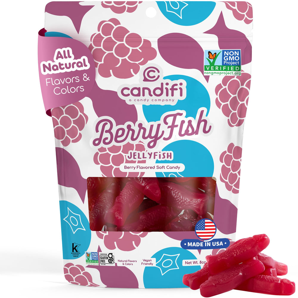 Candifi escena de fiesta con gomitas para mostrar uso en eventos y regalos