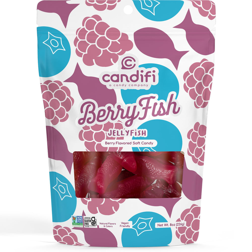Candifi ingredientes naturales (frutas y verduras) que resaltan origen sin tintes