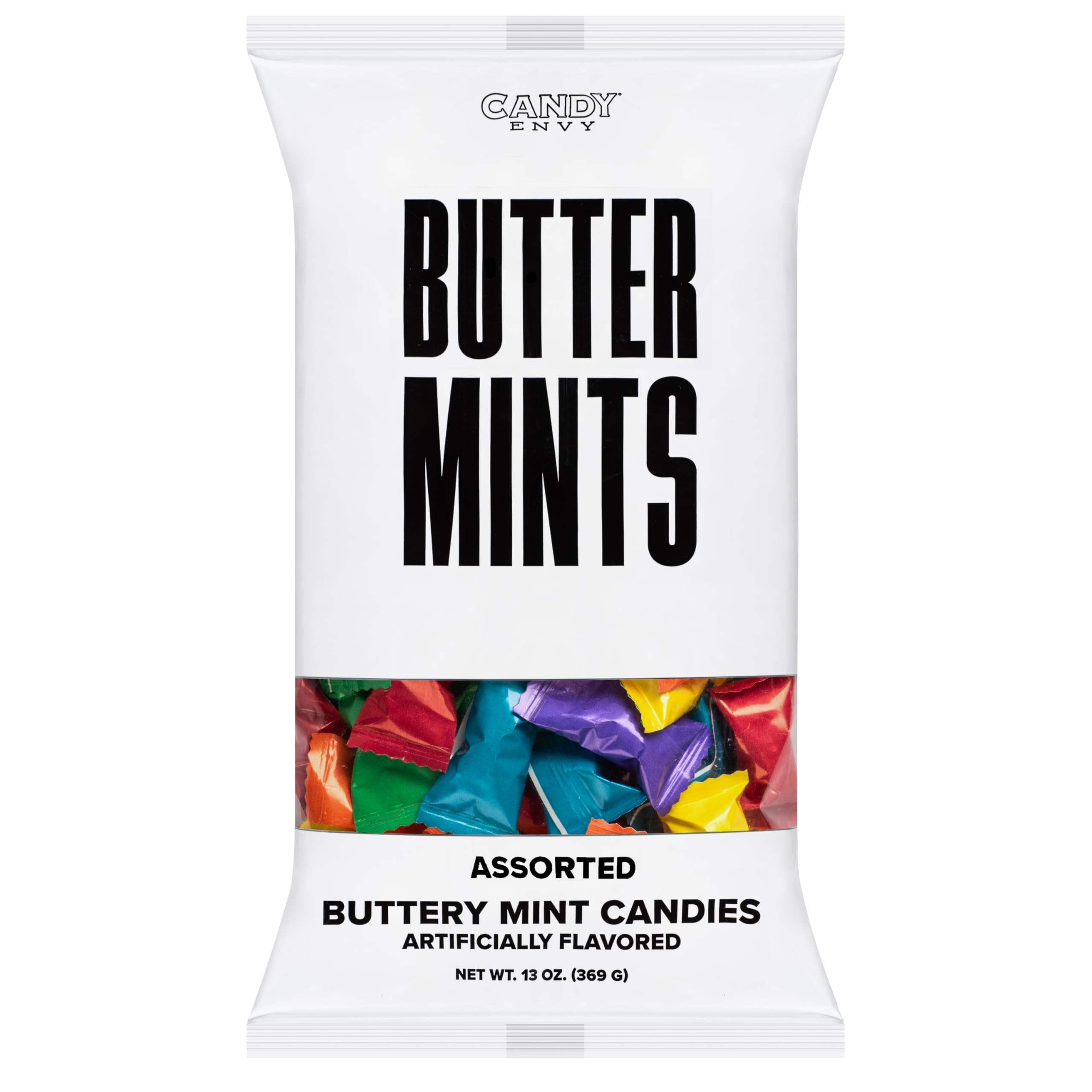 Candy Envy etiqueta con certificación OU-D Kosher visible para confianza del comprador