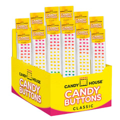 Candy House tiras frontal mostrando colores arcoíris y atractivo visual