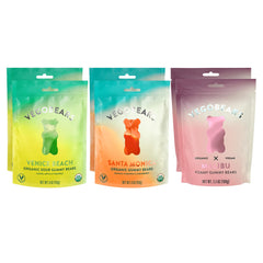 Candy People VegoBears embalaje frontal mostrando el surtido y beneficio vegano