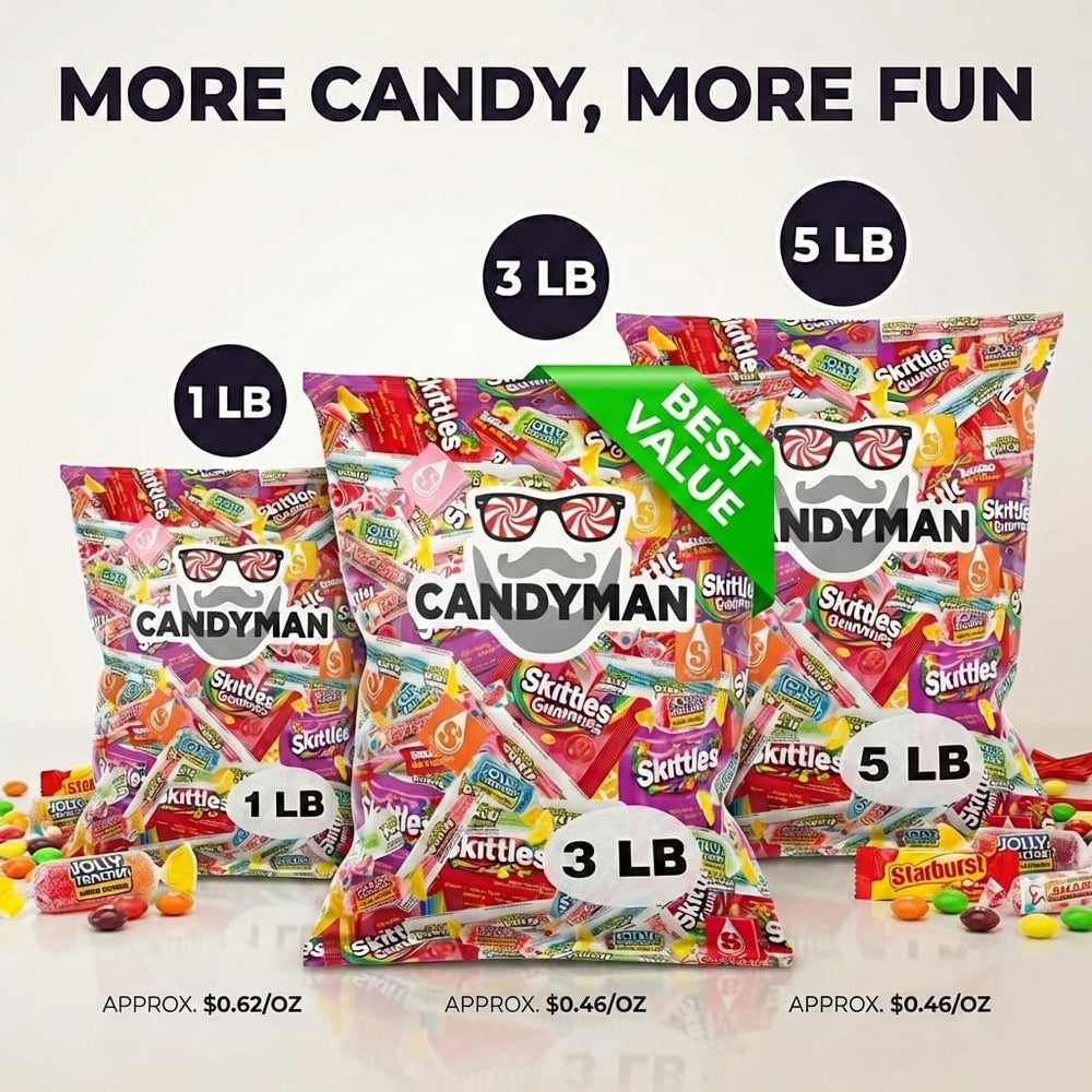 CANDYMAN dulces saliendo de una piñata, perfectos para fiestas
