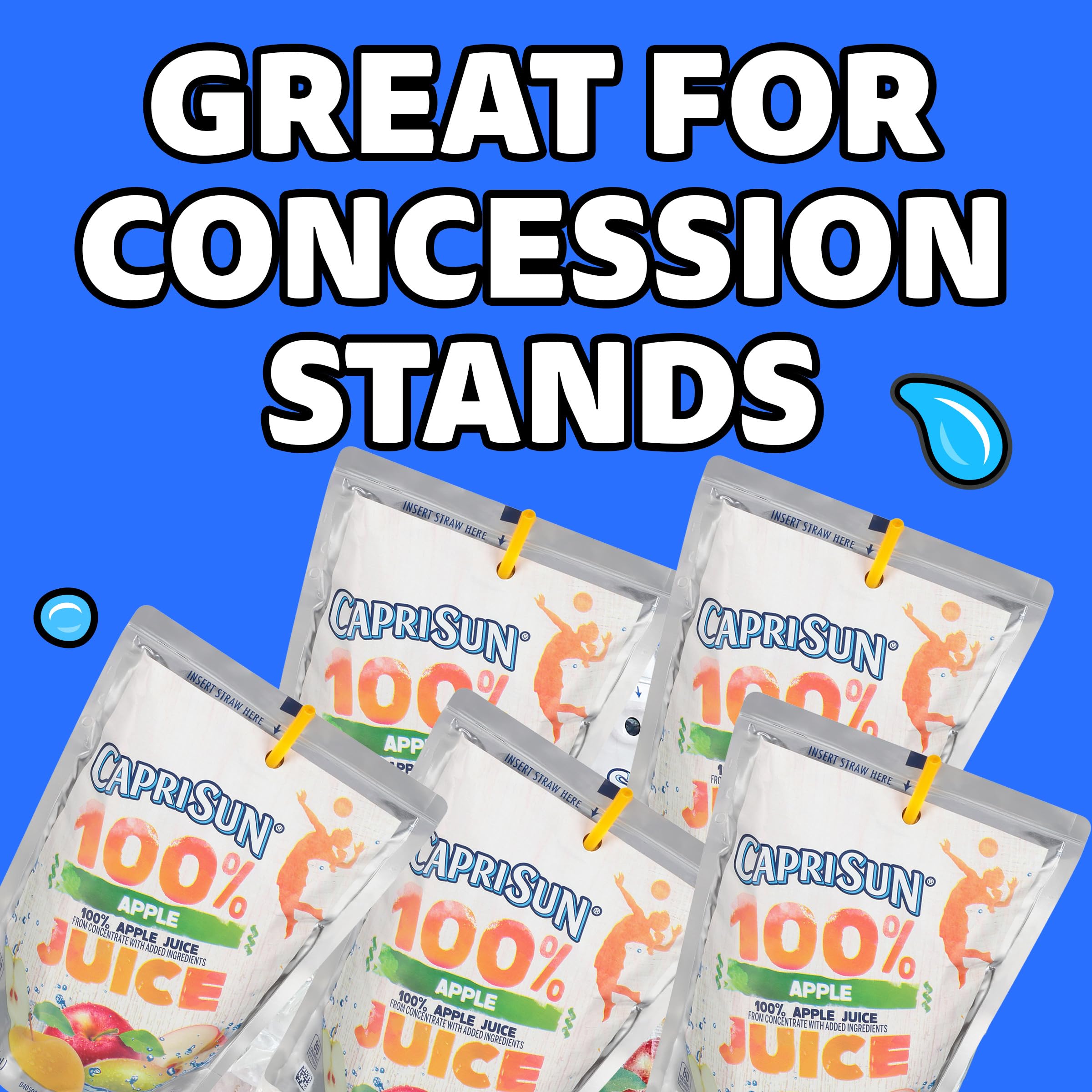 Capri Sun etiqueta de ingredientes y información nutricional clara