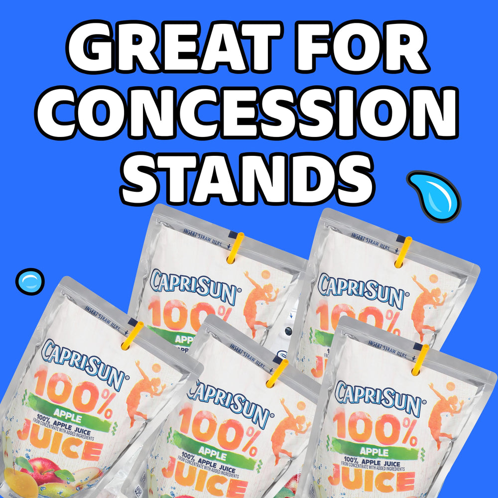 Capri Sun etiqueta de ingredientes y información nutricional clara