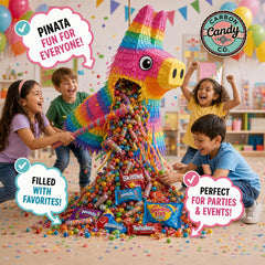 CARBON CANDY CO. primer plano de la textura de los dulces, ideal para elegir favoritos