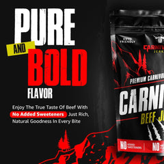 Carnivore Electrolytes textura en primer plano que muestra secado y firmeza