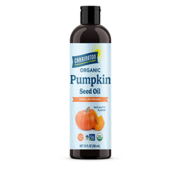 Carrington Farms botella frontal mostrando 12 fl oz y etiqueta clara