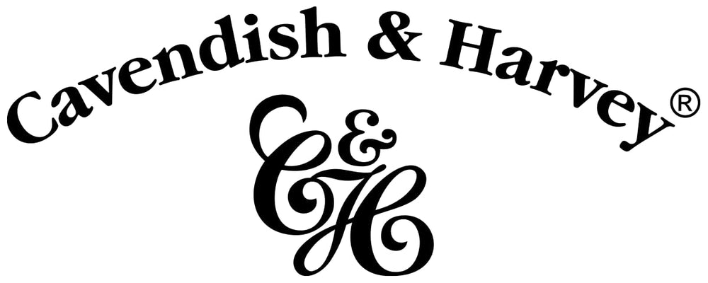 Cavendish & Harvey primer plano de textura brillante de los caramelos