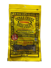 Cedar Creek bolsa abierta en paisaje al aire libre, snack práctico y nutritivo