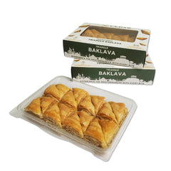 Cedar Pastries bandeja con mini baklava servida, perfecta para eventos y reuniones