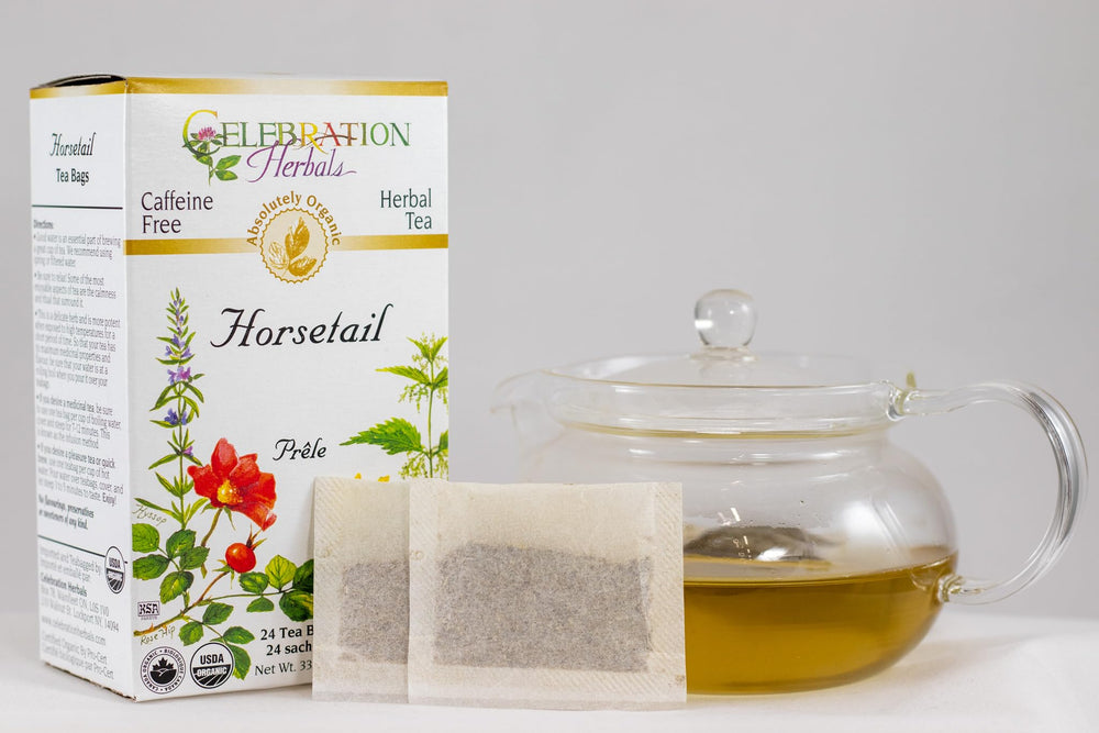 Celebration Herbals taza con infusión de cola de caballo lista para beber