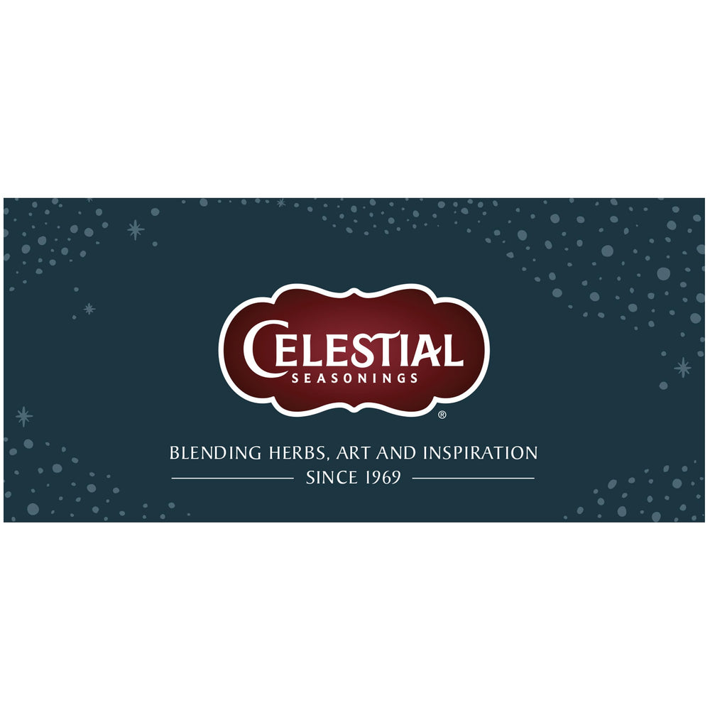 Celestial Seasonings escena de consumo mostrando uso en reunión acogedora