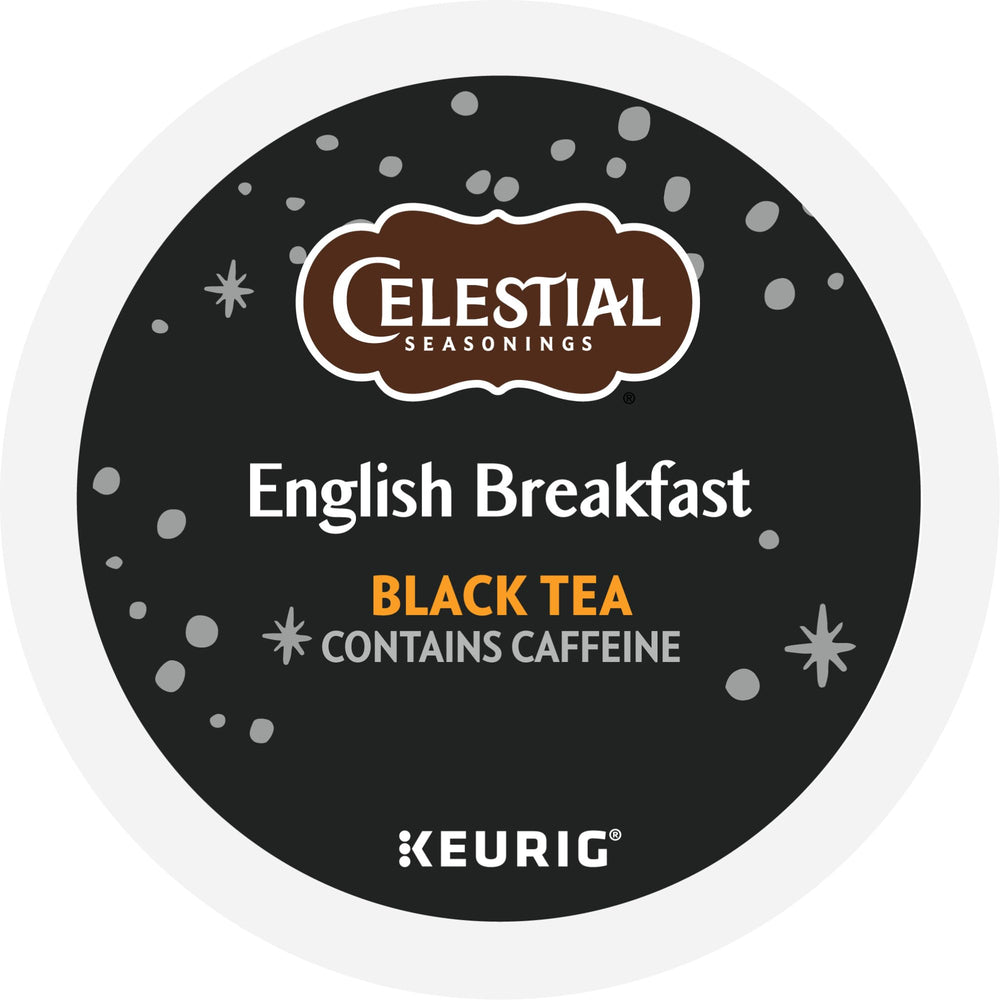 Celestial Seasonings comparación de tamaños que muestra porciones y ahorro