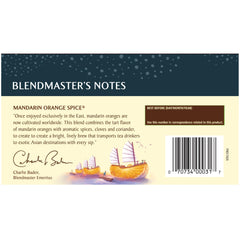 Celestial Seasonings primer plano de una bolsa de té con aroma visible
