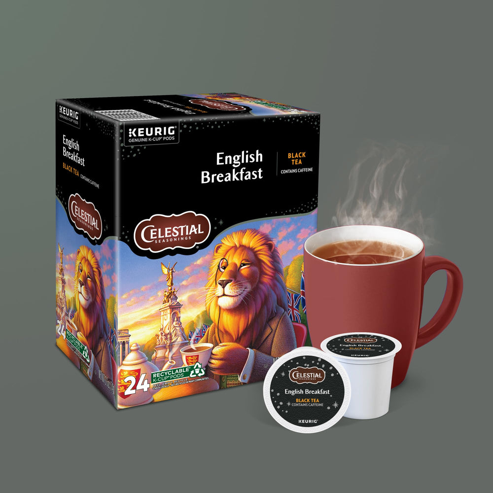 Celestial Seasonings etiqueta Orthodox Union Kosher indicando certificación clara