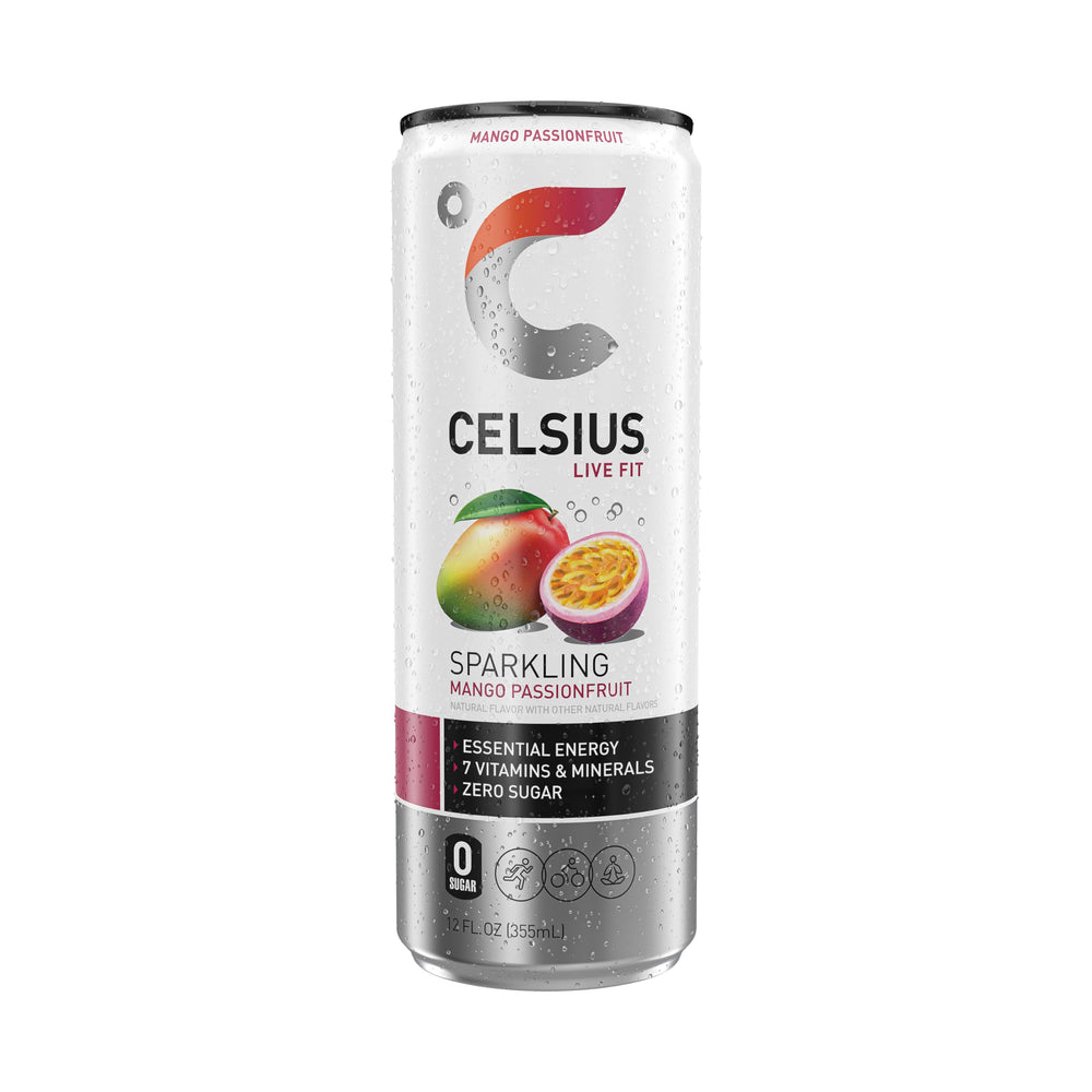 CELSIUS lata junto a equipo de gimnasio destacando uso pre-entreno