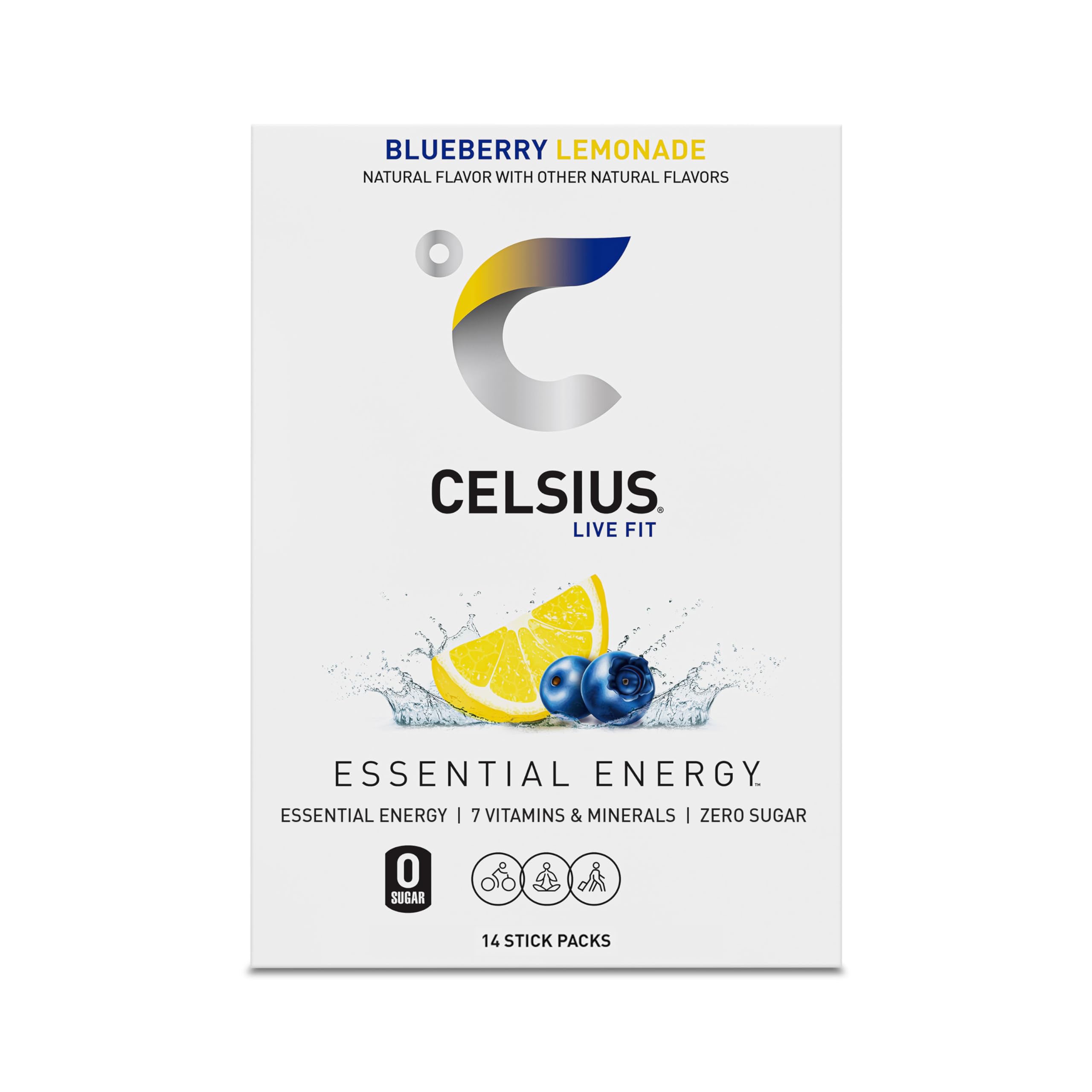 CELSIUS sticks en mochila junto a playa, beneficio ideal para viajes activos