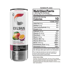 CELSIUS primer plano espuma y burbujas que resaltan sabor efervescente