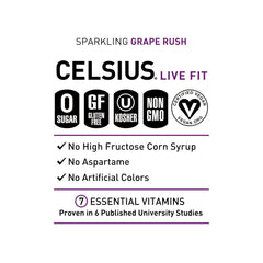 CELSIUS lata junto a regla para comparar tamaño slim práctico