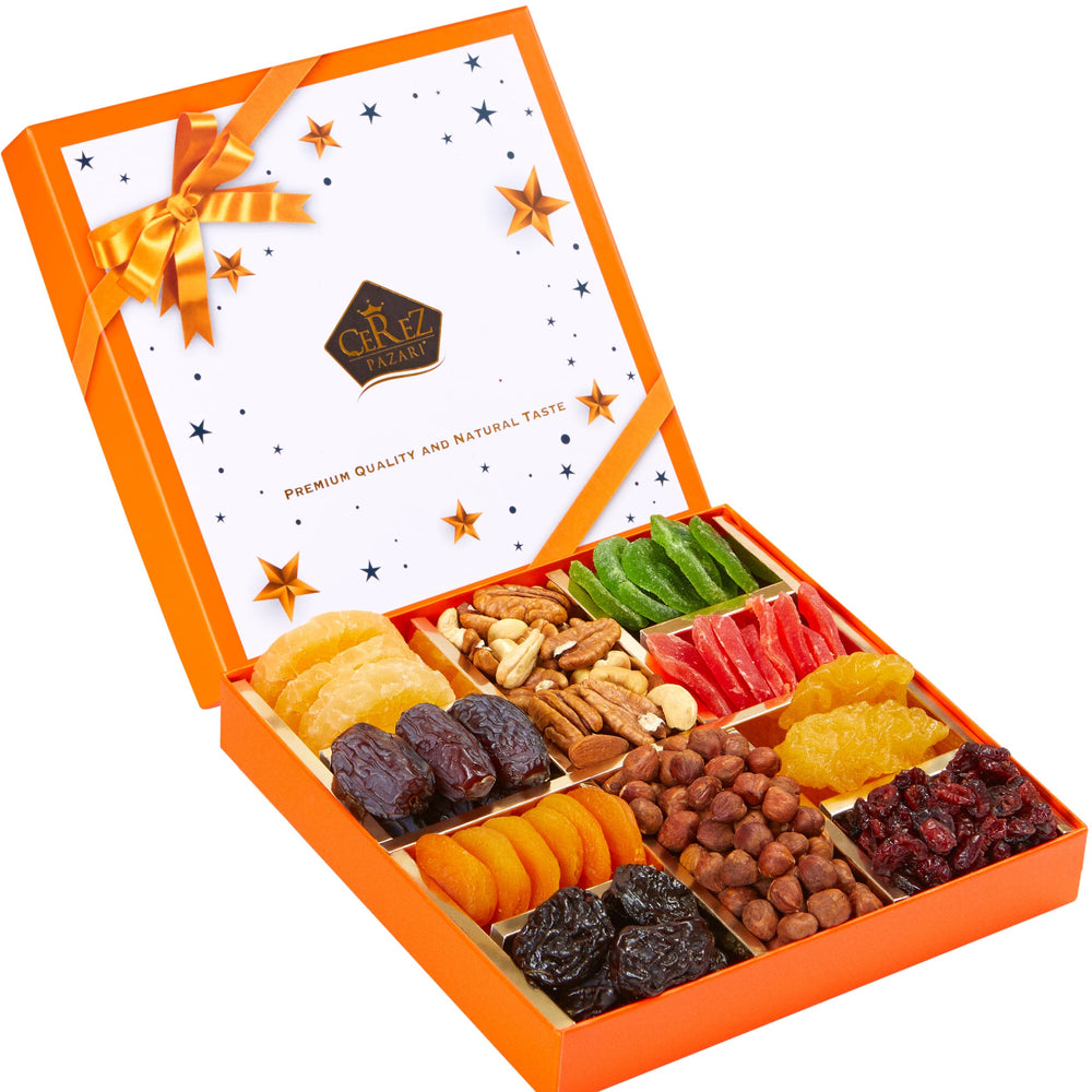 Çerez Pazarı primer plano textura y color de frutas deshidratadas