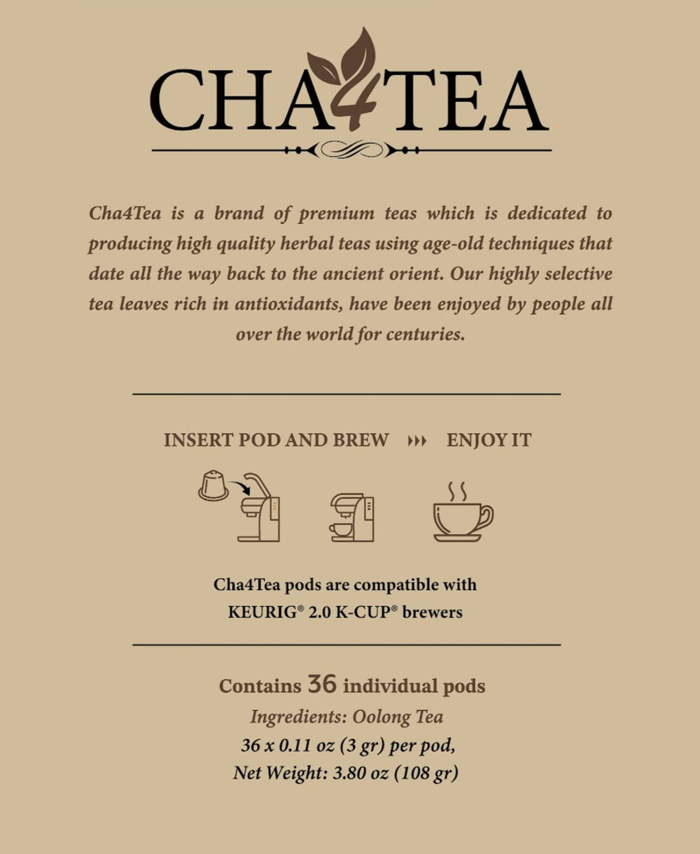 Cha4TEA vaso con té helado 12oz servido con hielo y frescura