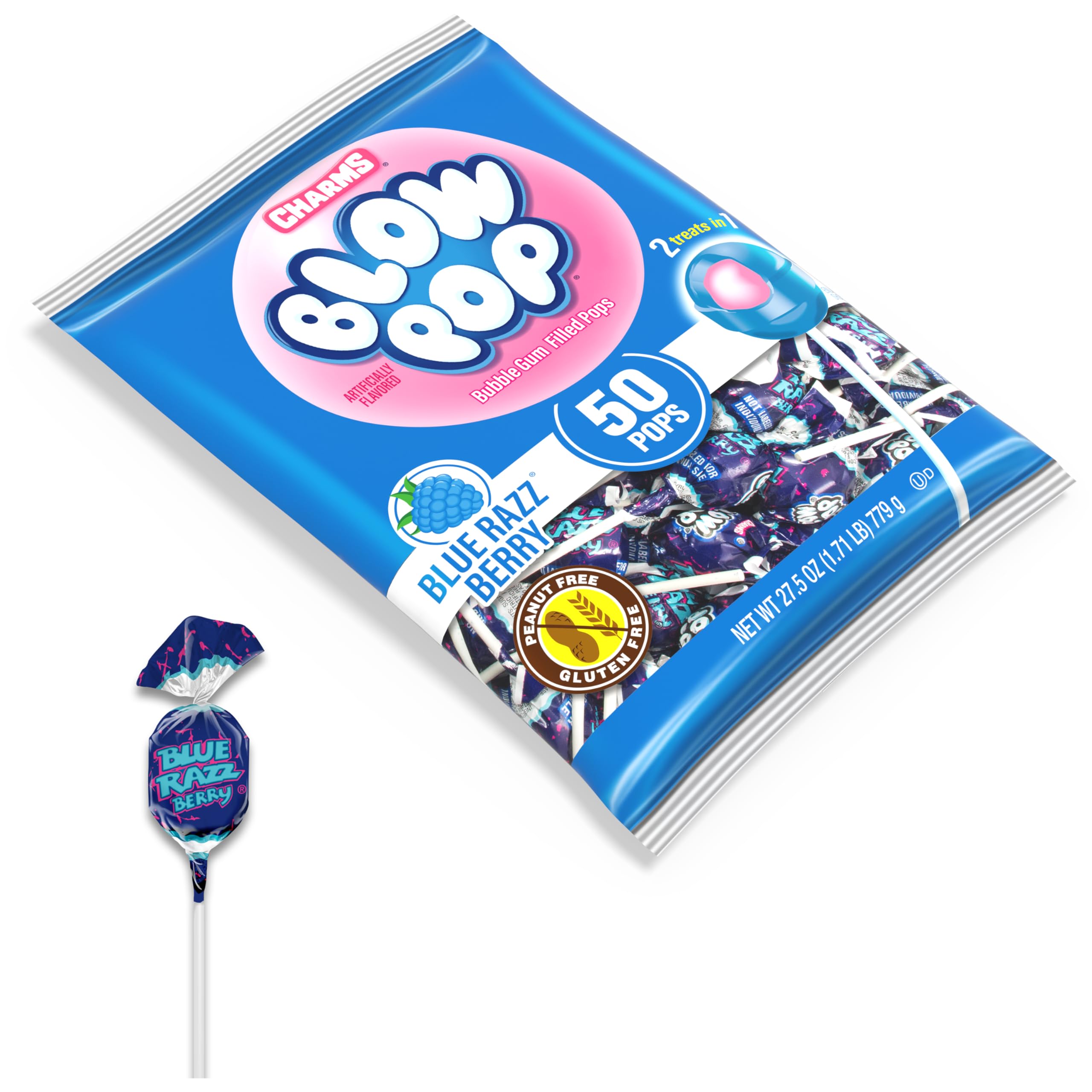 Charms Blow Pop piruletas individuales envueltas listas para repartir