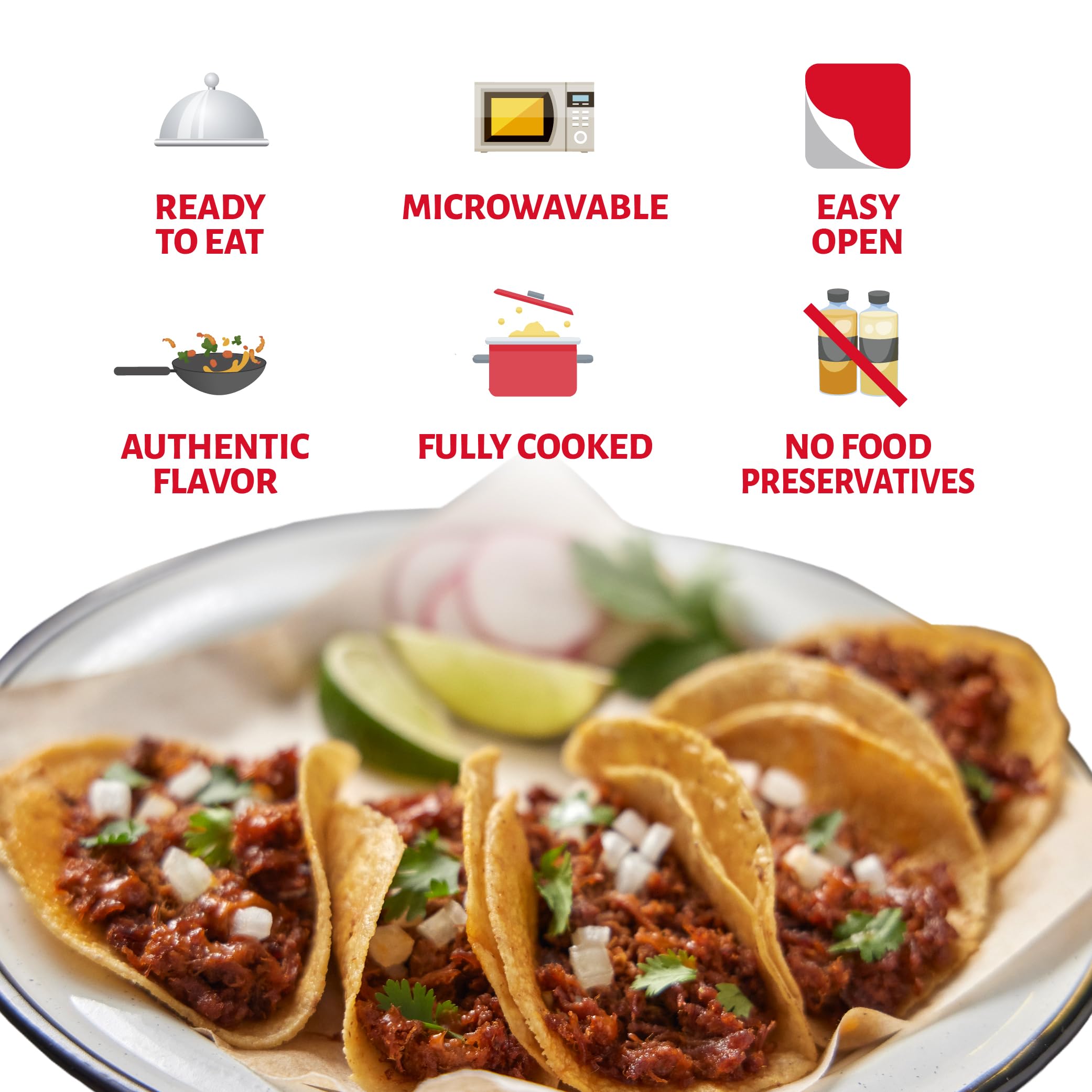 Chata chilorio detalle de etiqueta con ingredientes y calidad