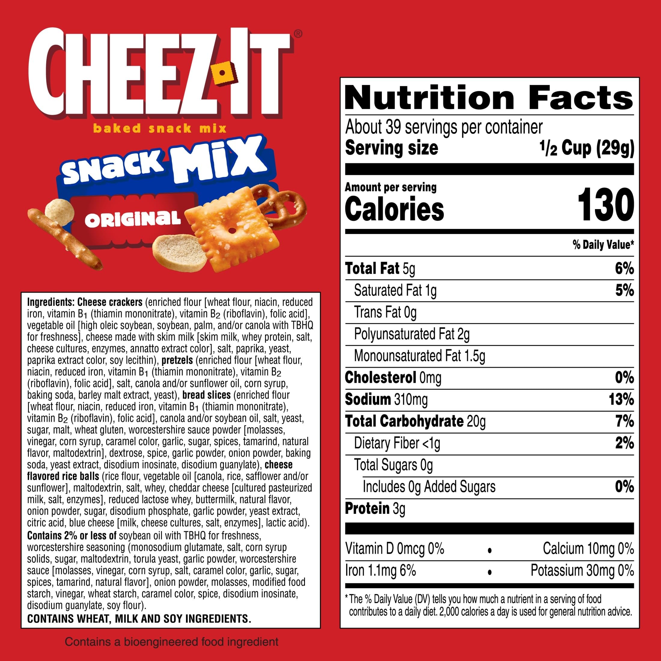 Cheez-It detalle de crackers con queso real resaltando sabor intenso