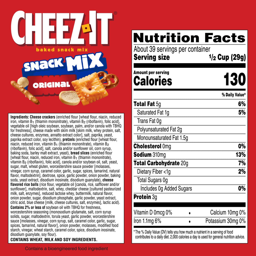 Cheez-It detalle de crackers con queso real resaltando sabor intenso