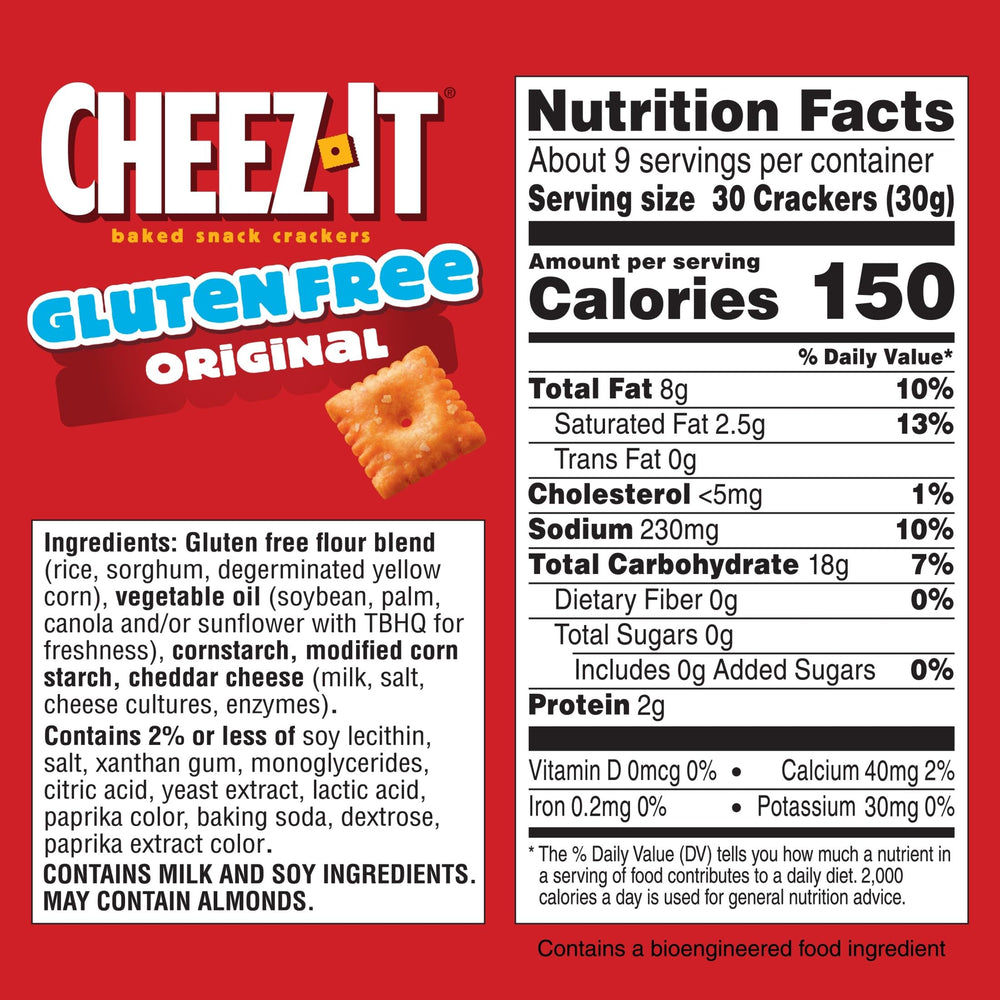 Cheez-It detalle de textura crujiente resaltando sabor