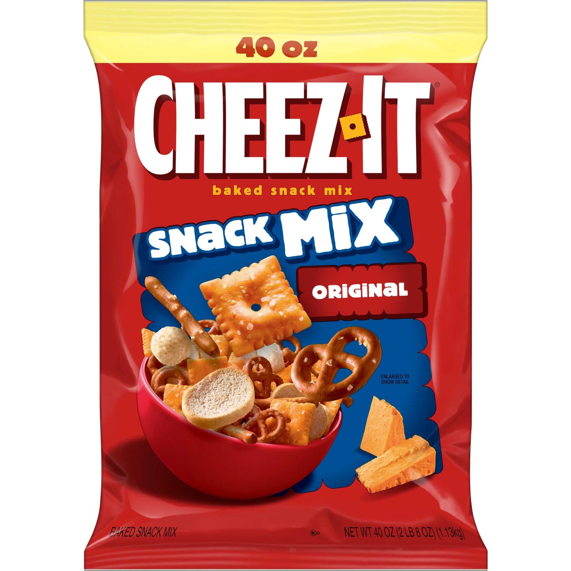 Cheez-It etiqueta con información nutricional visible para decisiones informadas