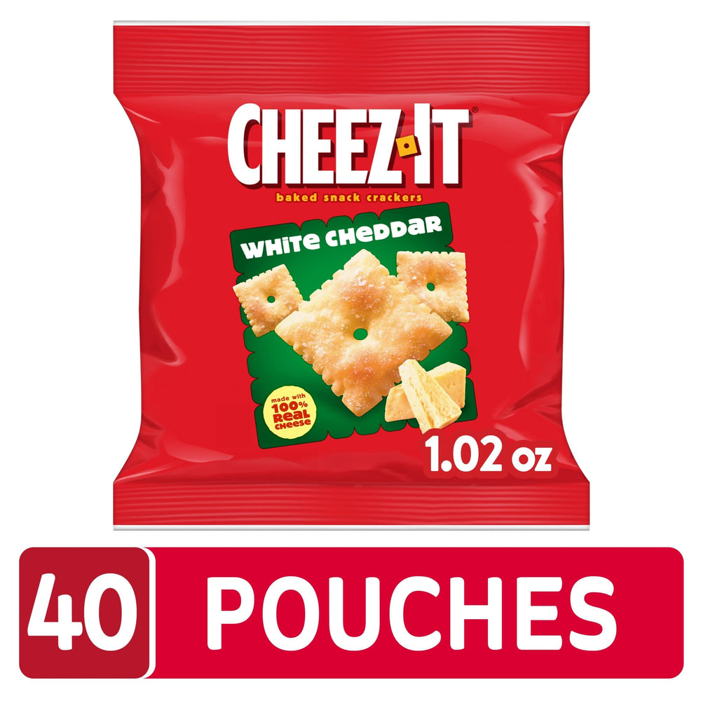 Cheez-It primer plano de galleta crujiente destaca textura y sabor