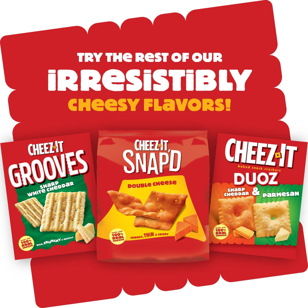 Cheez-It ingredientes con queso real que aporta sabor