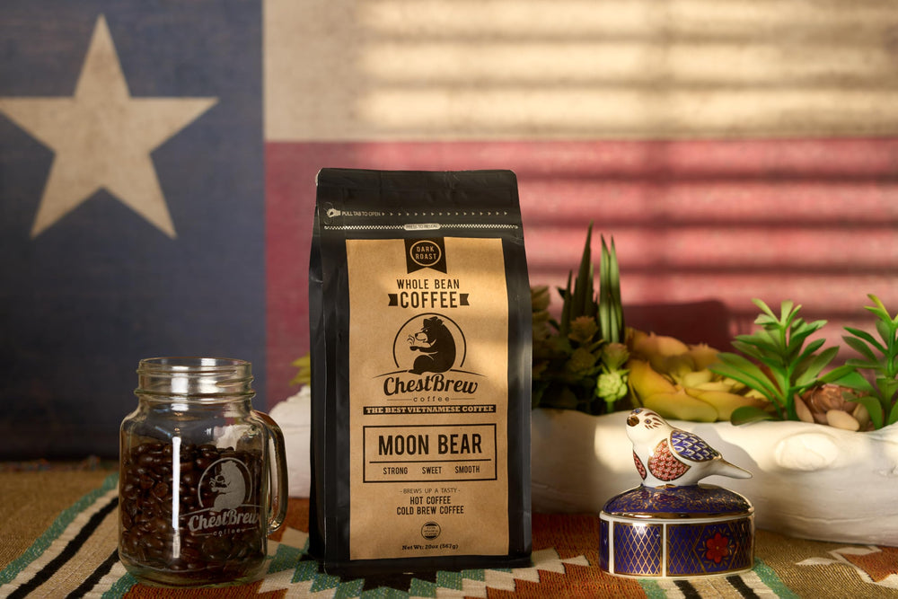 ChestBrew Moon Bear cierre resellable de la bolsa que mantiene frescura