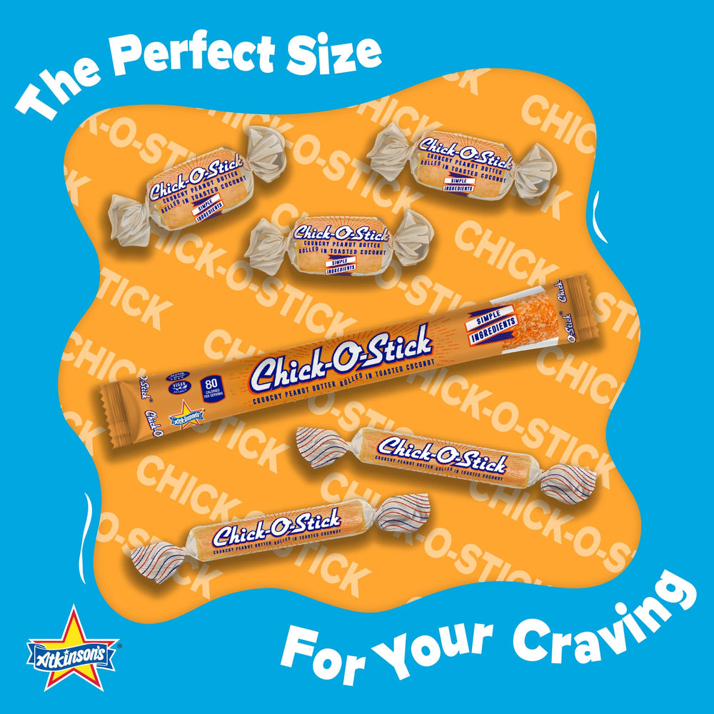 Chick o stick en un bowl de candy bar lista para eventos y fiestas