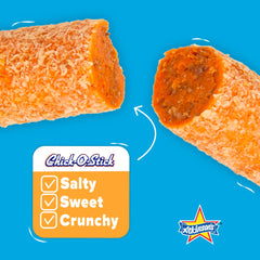 Chick o stick barra envuelta individualmente para llevar y compartir