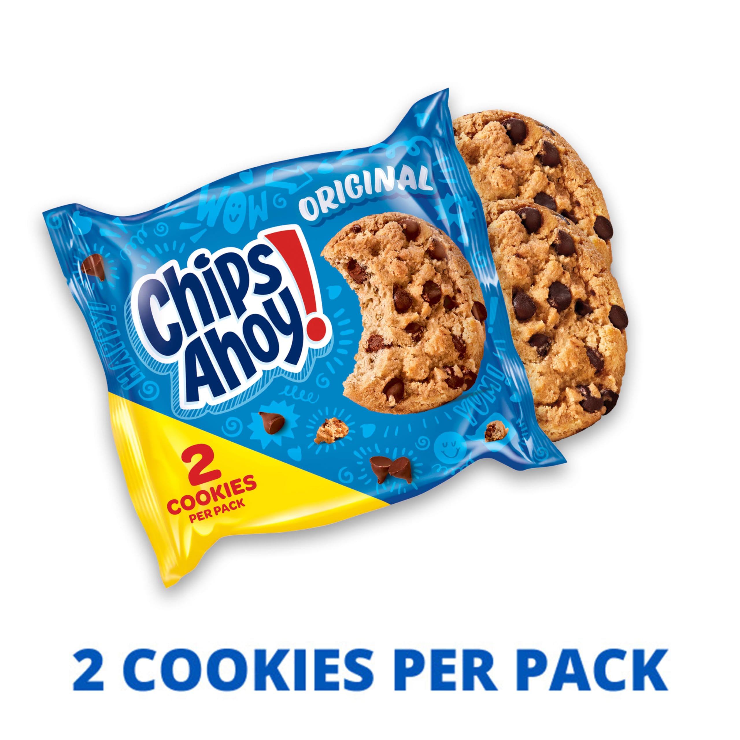 Chips Ahoy! galleta en mano ideal para snack rápido fuera de casa