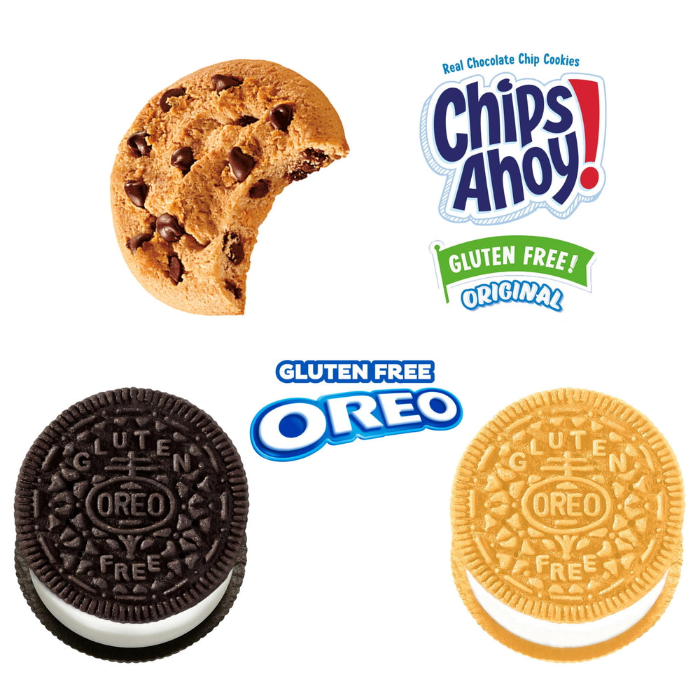 CHIPS AHOY! Original Gluten Free paquete con galletas visibles y chispas, textura crujiente