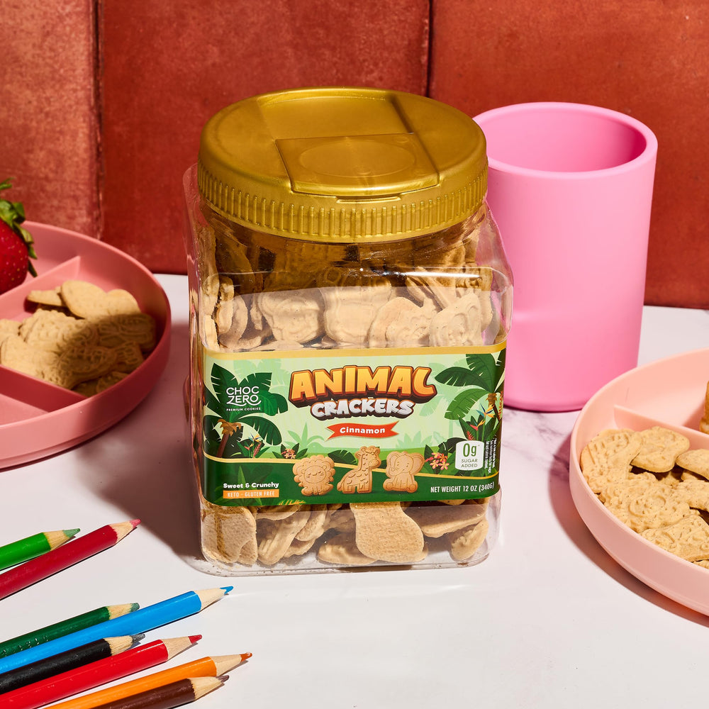 ChocZero galletas en lonchera ideales para snack fuera de casa