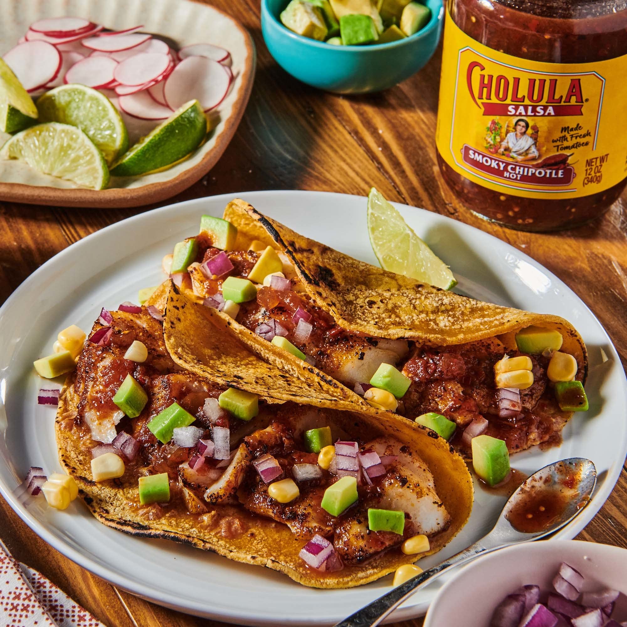 Cholula pack de seis frascos listo para almacenamiento o fiestas