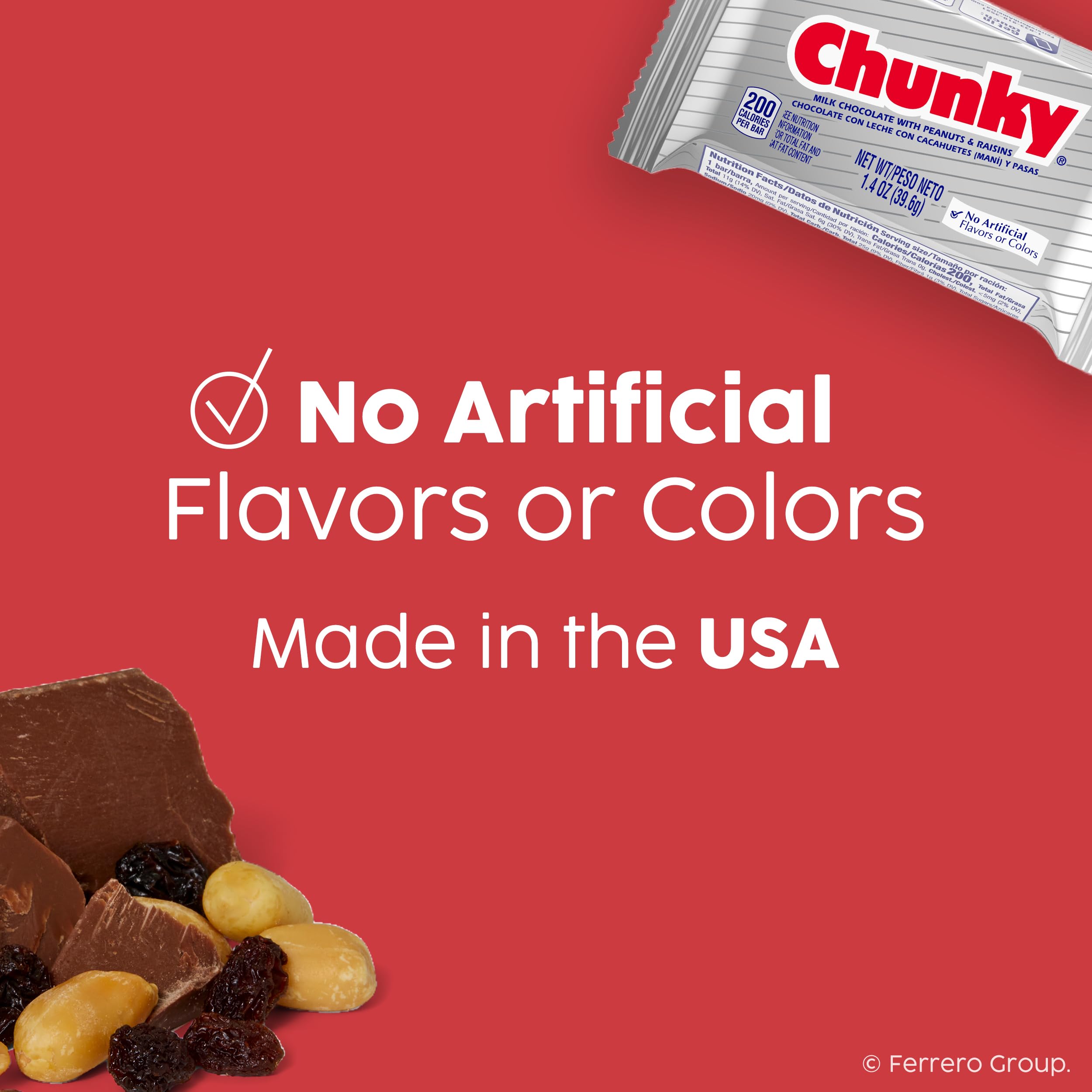 Chunky etiqueta Kosher Dairy visible, garantía de certificación alimentaria