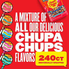 Chupa Chups detalle del palo plástico resistente que evita roturas