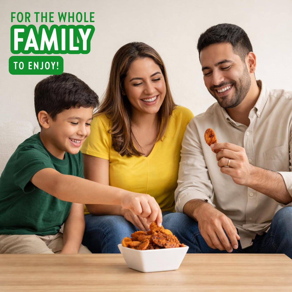 CHUZA etiqueta con lista de ingredientes y sazón auténtica Mexican-owned