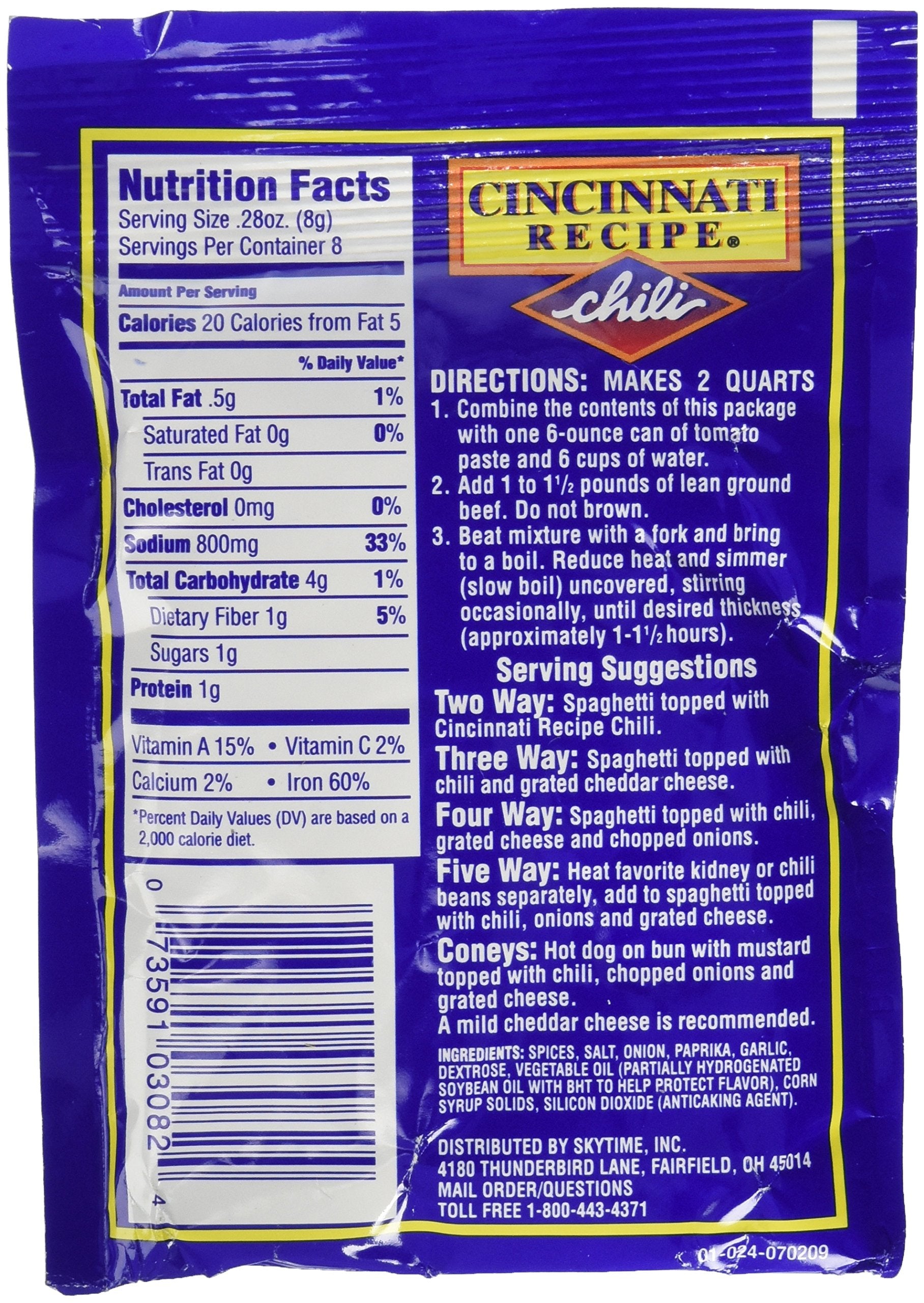 Cincinnati Recipe mix primer plano de la textura en polvo que realza sabor