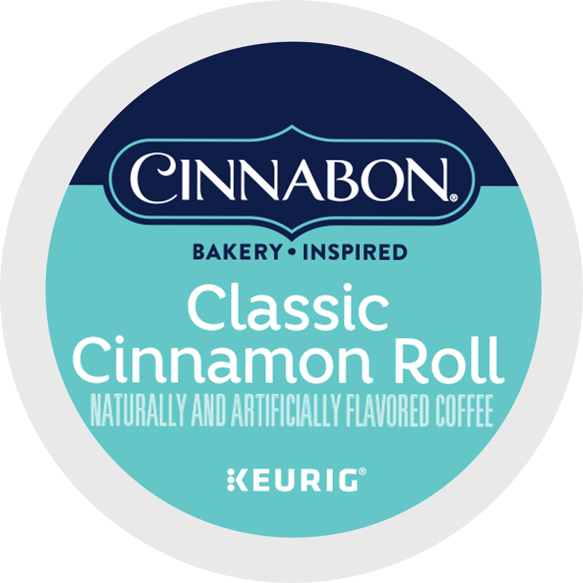 CINNABON primer plano de polvo aromático que realza notas de canela