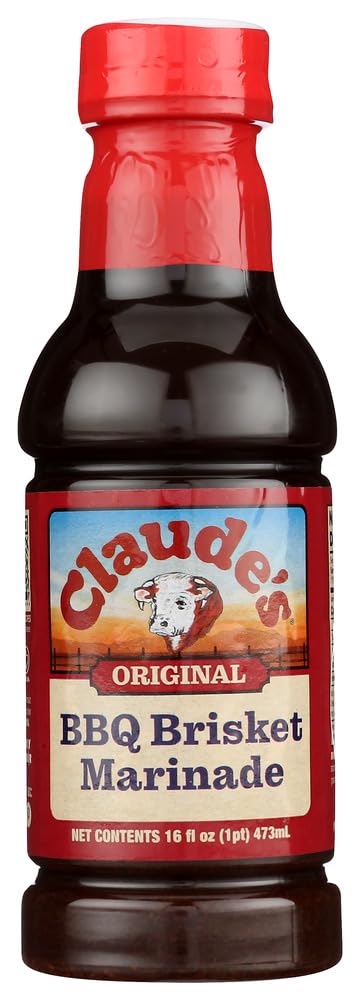 Claude's botella frontal mostrando etiqueta y beneficio de sabor ahumado