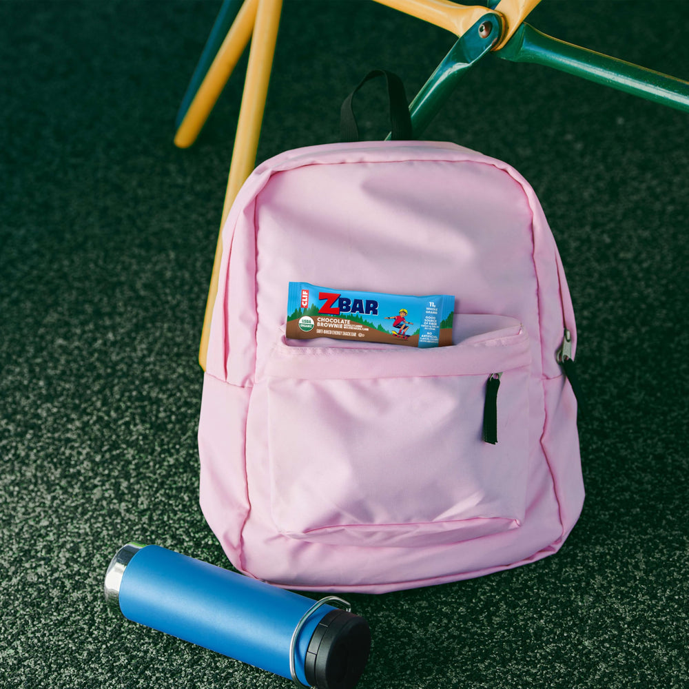 Clif Kid ZBar etiqueta orgánica USDA visible, demuestra origen de ingredientes