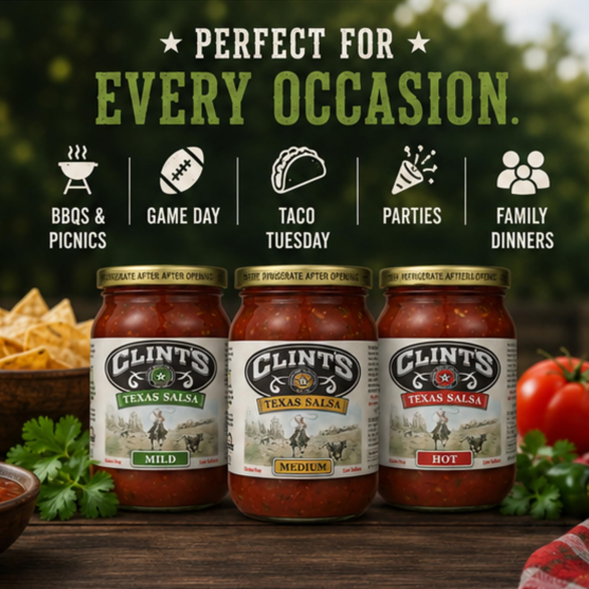 Clint's comparación de tamaño de los frascos de 16 oz para apreciar escala