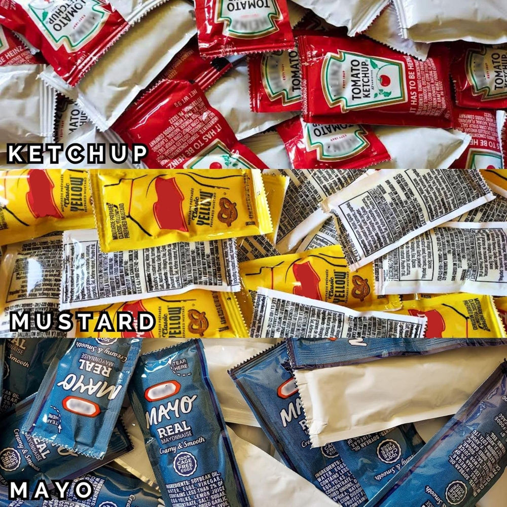 CMC Products sobre de ketchup detalle con sello y fácil apertura