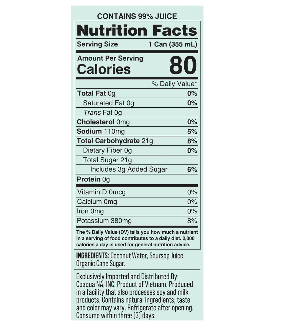 CoAqua lata junto a una mano para apreciar tamaño y portabilidad